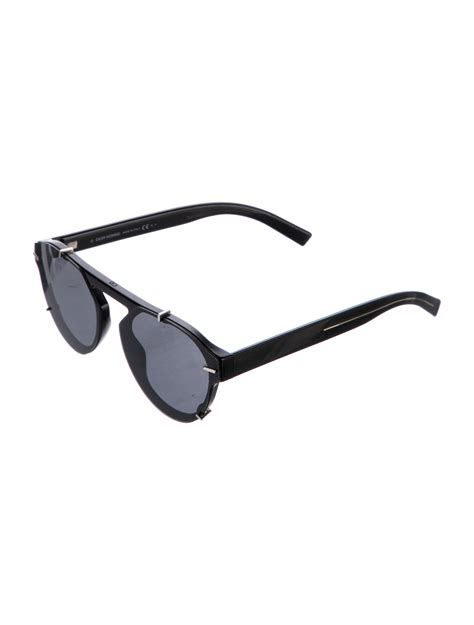 dior homme black tie titanium aviator sunglasses|BlackTie254S sunglasses .